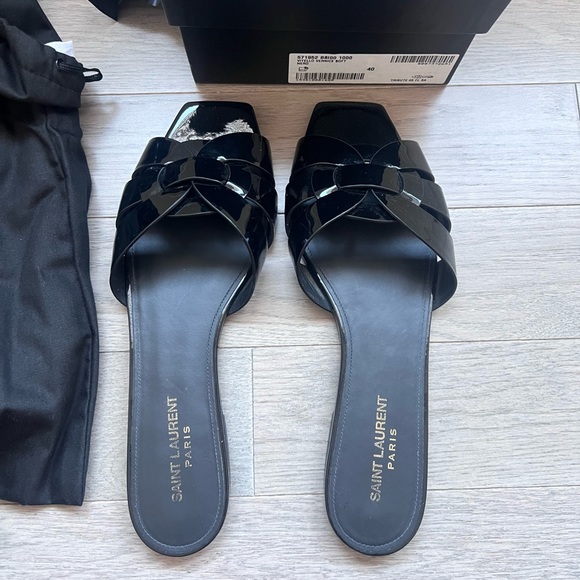 ***SOLD***Saint Laurent tribute sandal - Picture 5 of 10